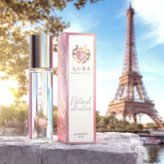 "Magnetic Allure by Aura – A fragrance that captivates with irresistible charm."