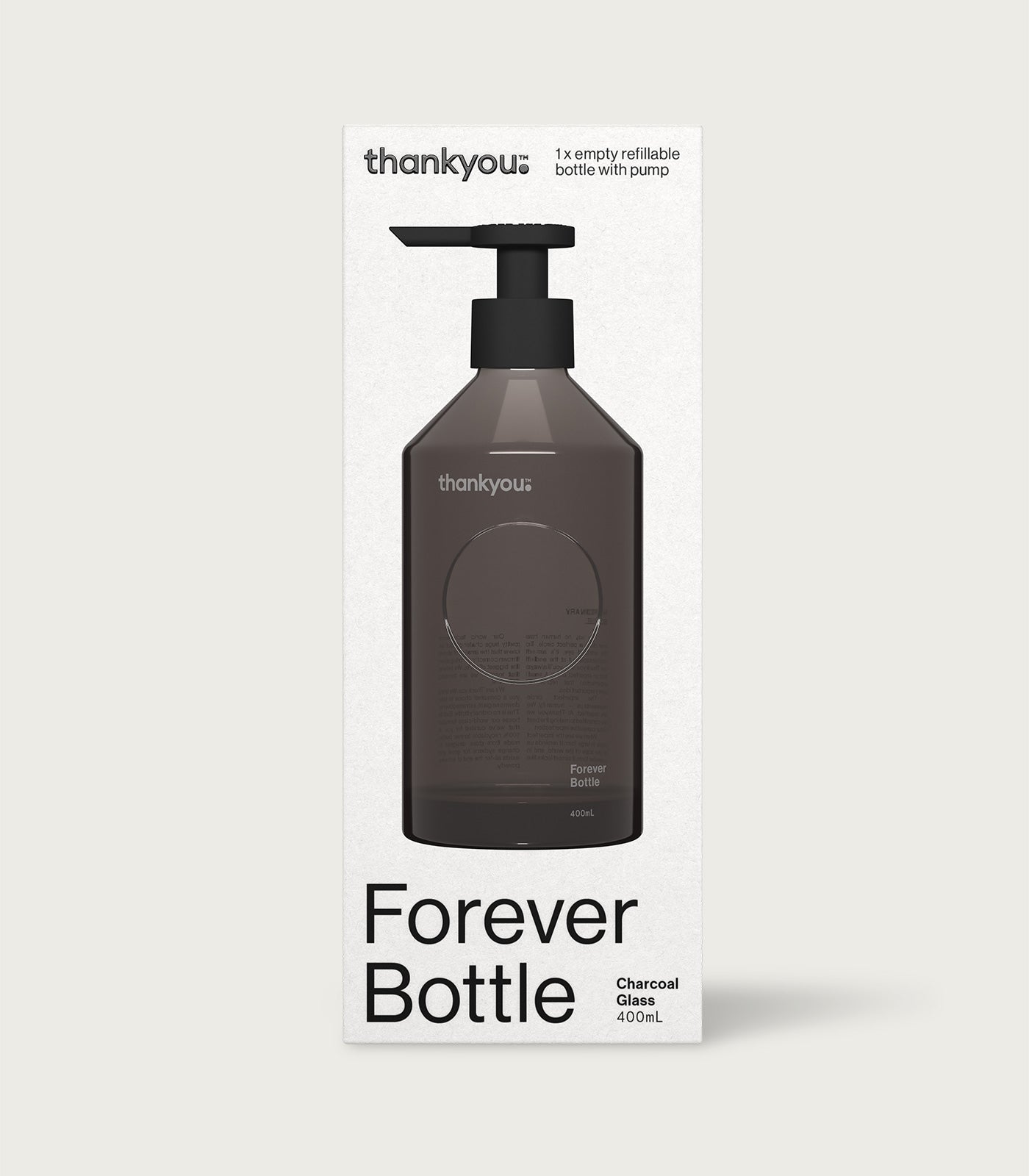 EcoLux Charcoal Forever Bottle